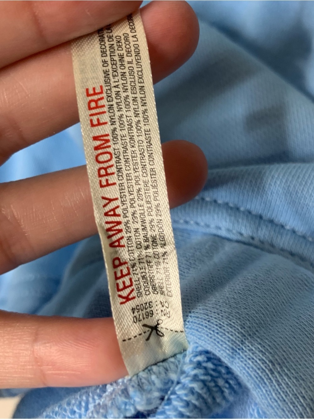 FP Movement Womens world tour sweatshirt in blue combo L - Picture 8 of 10